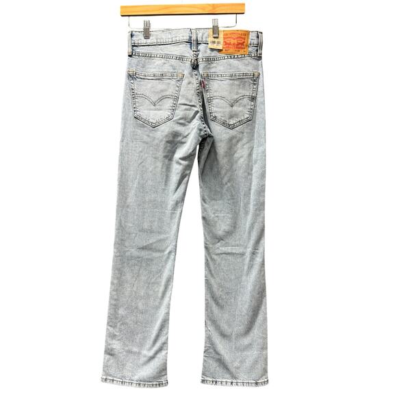 Levi's 527 Jeans Mens 29x32 ACTUAL Slim Bootcut Fit Light Wash Blue Denim NEW - Picture 3 of 9